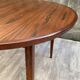 Table scandinave extensible en palissandre, 1960s