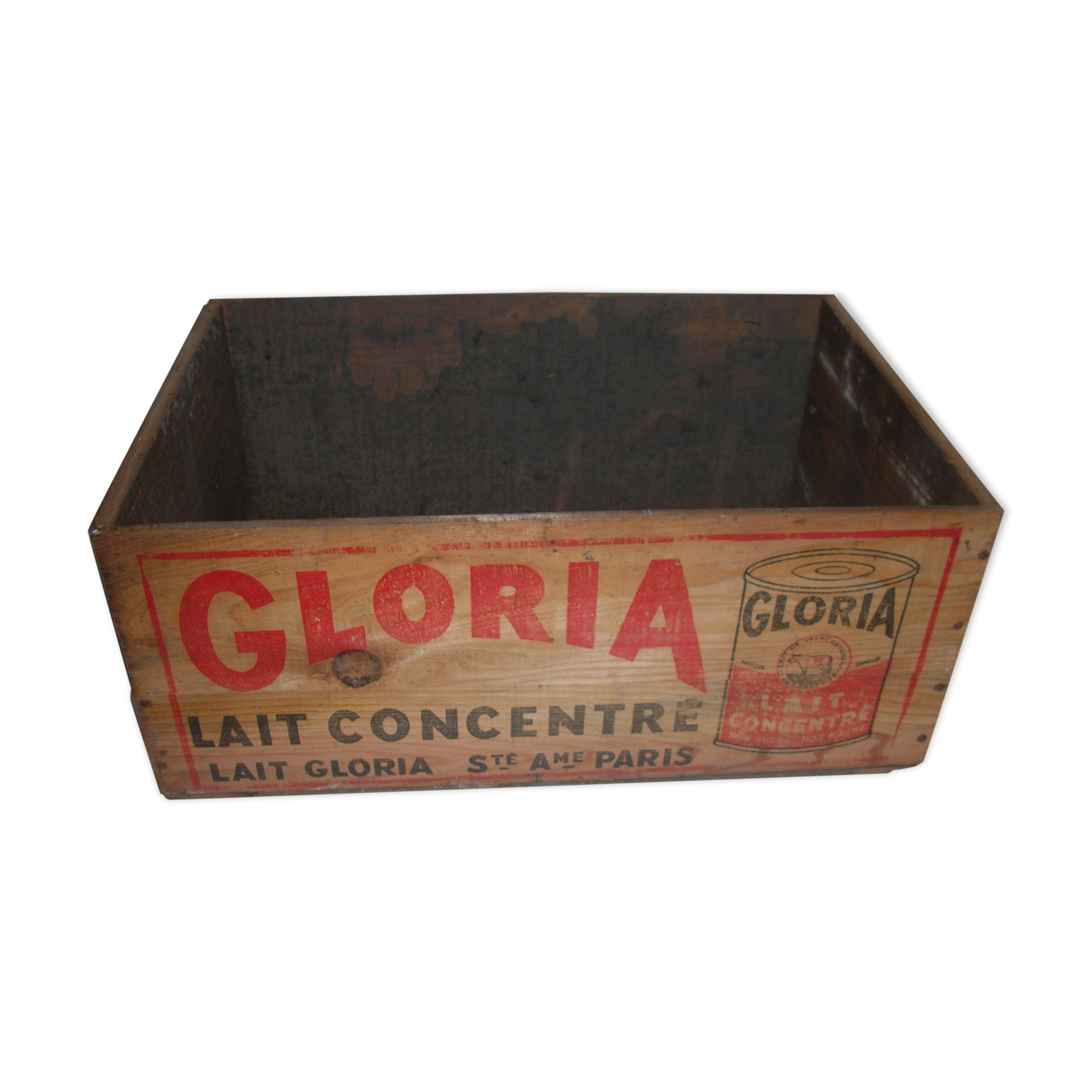 Gloria wooden crate