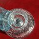 Sweet jar for deserving children made of bubble glass from Biot, with a lid.