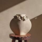 Ceramic Vase 'Sculptural Flowers - Moon'