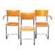 3 Vintage Bauhaus chairs by Mart Stam. 1930s