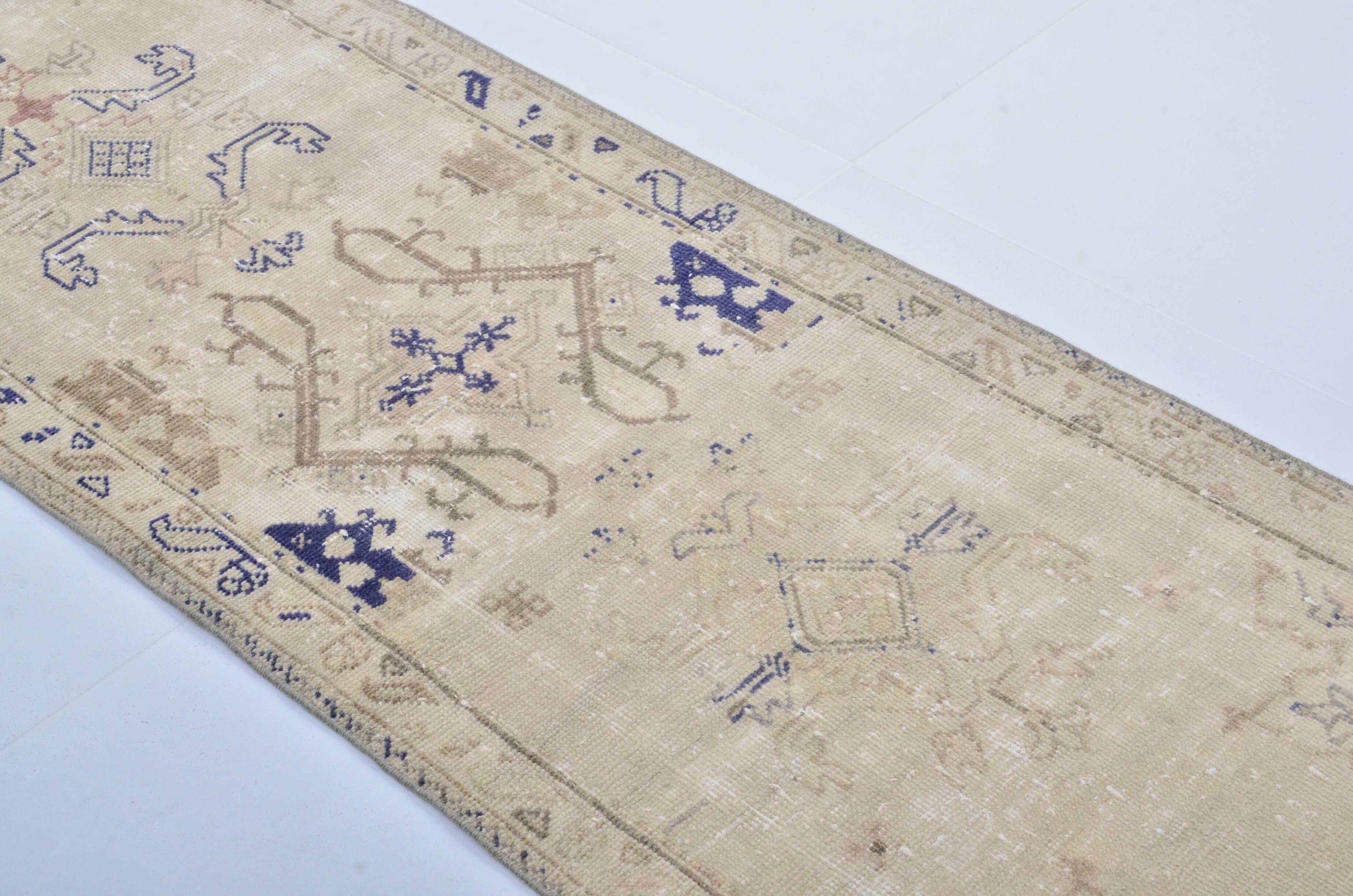 Decorative Oushak Vintage Wool Rug sku 3319