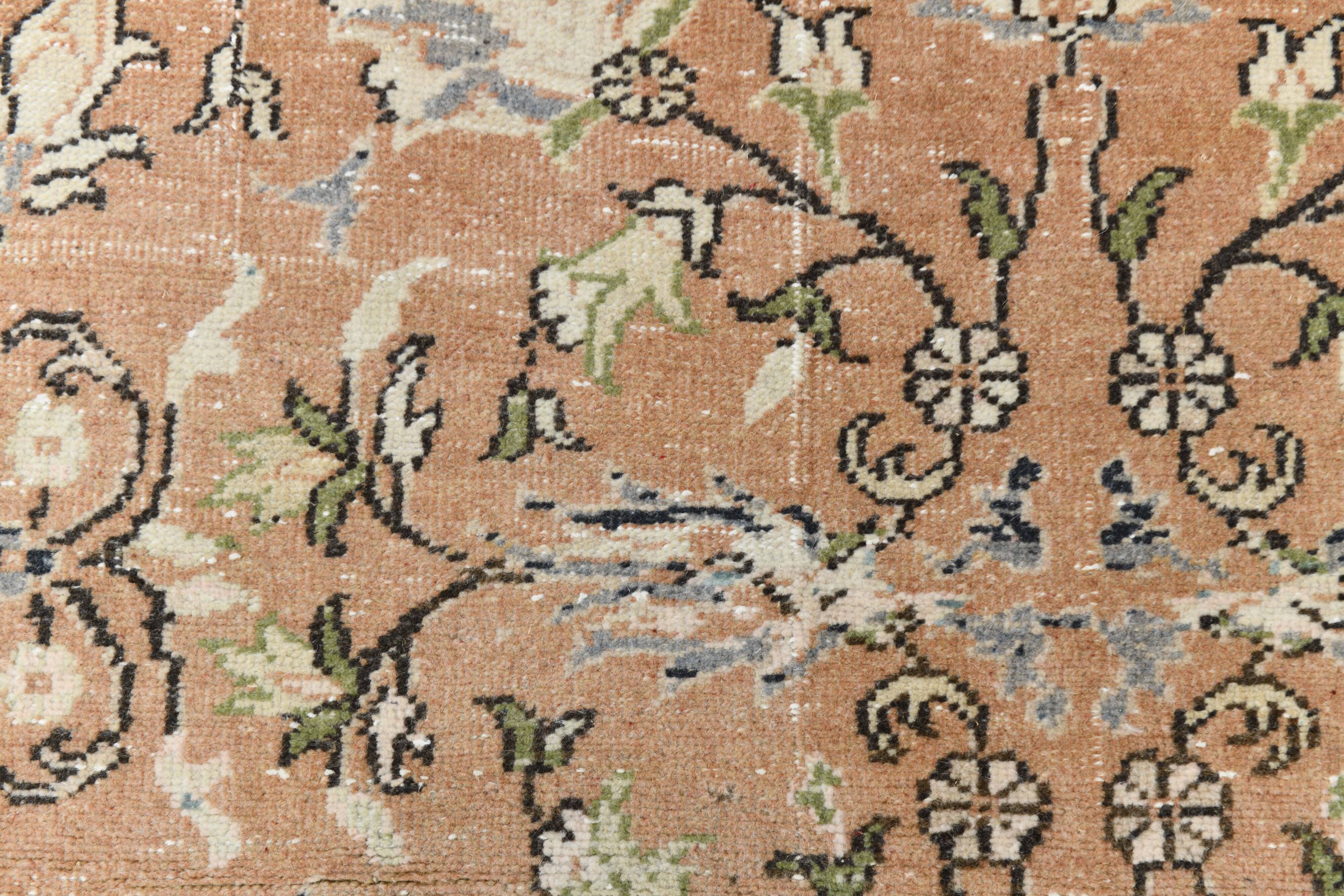 2x7 Red  Pattern Persian Runner Rug, 64x227Cm