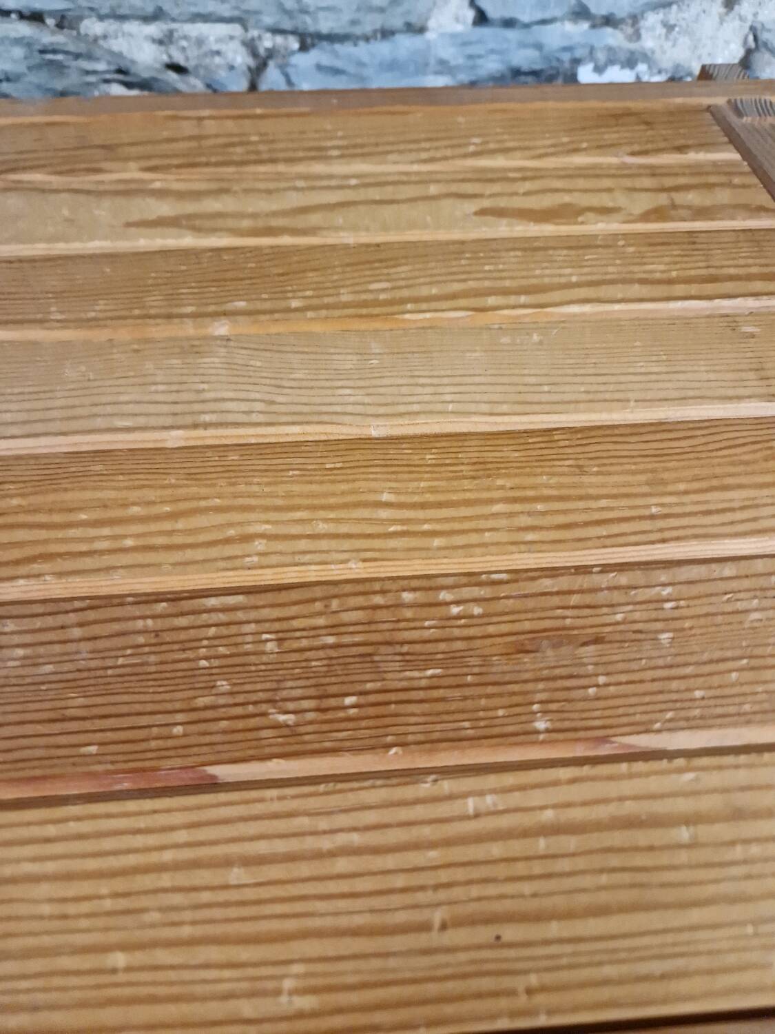 80s pine buffet in revival style