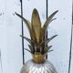 Vintage silver brass pineapple ice bucket