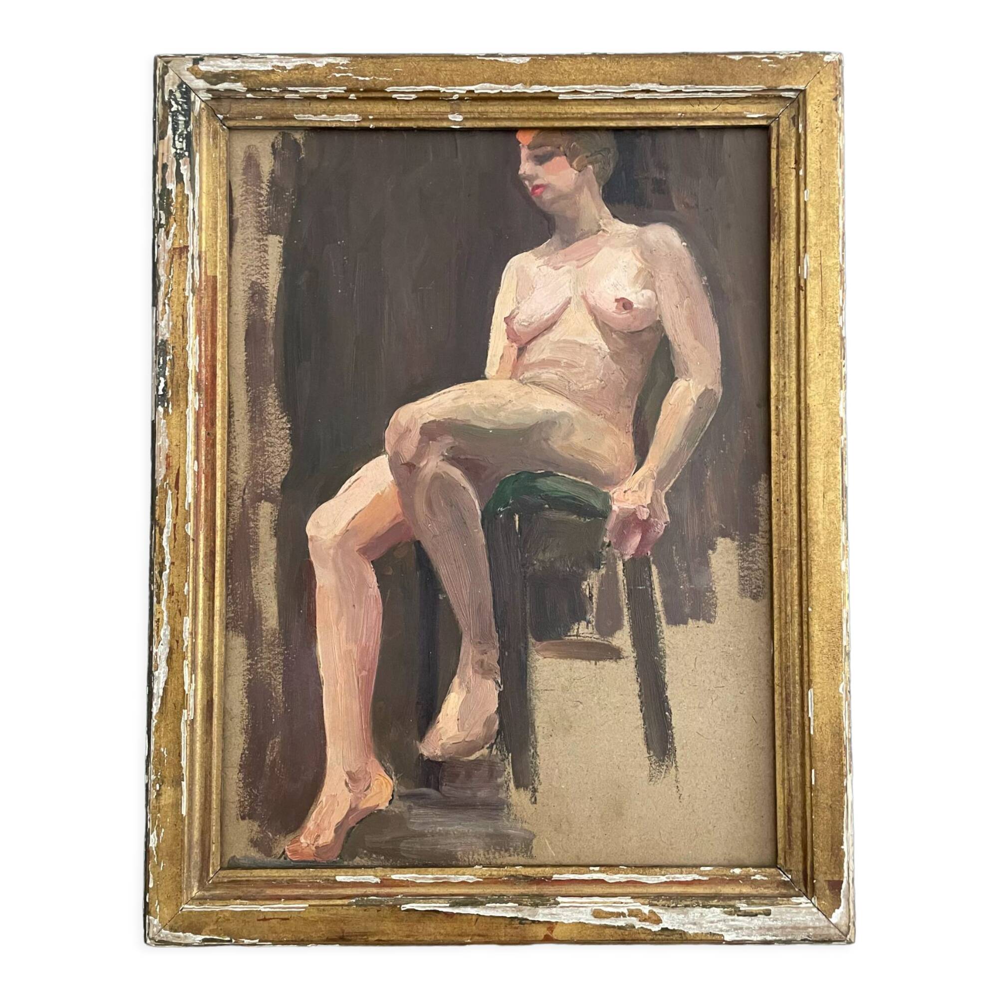 Tableau nu d’atelier