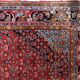 Tapis persan Bidjar antique fait main 7,5' x 10,11' années 1920 - 1C1210