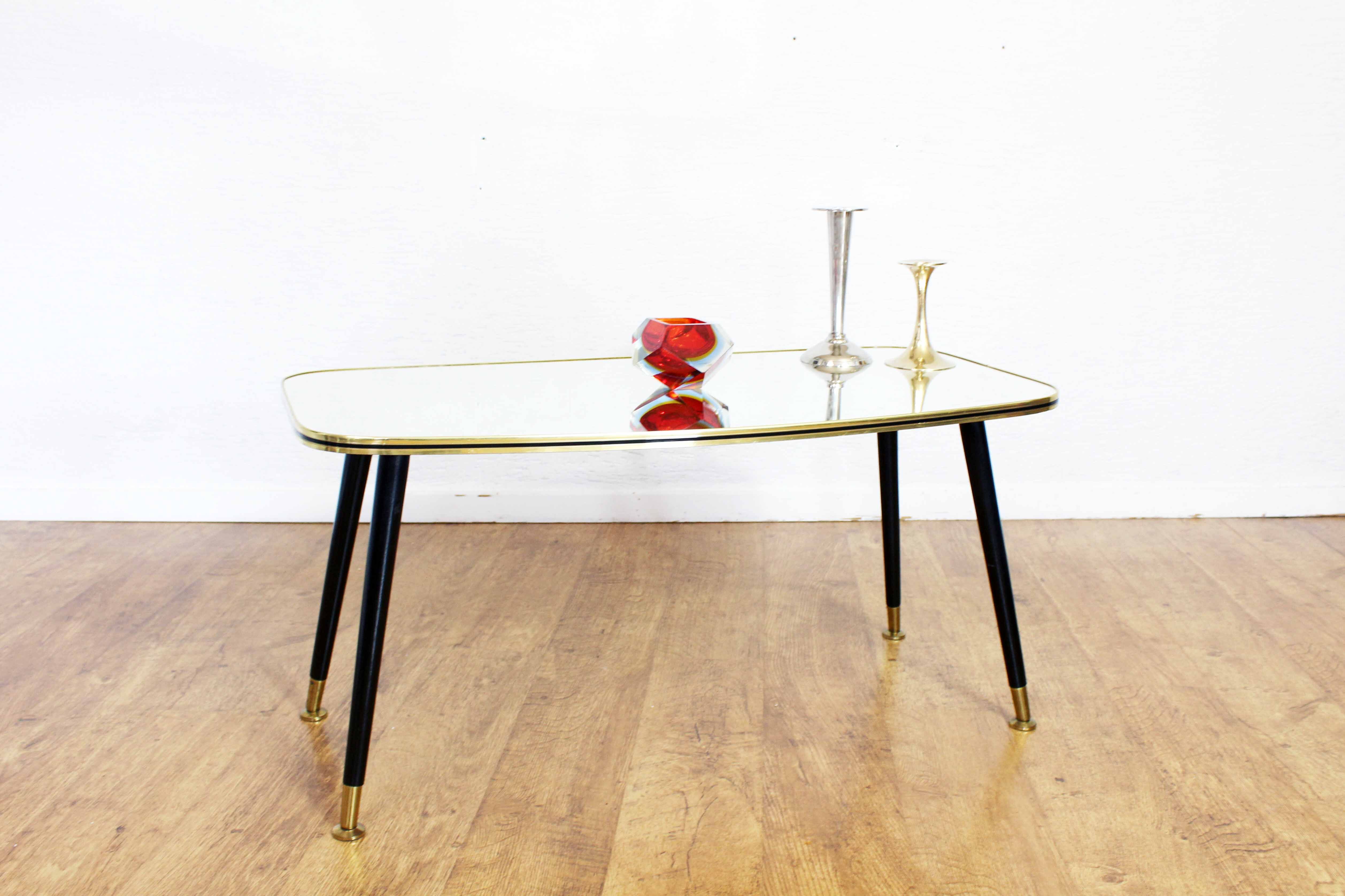 70-foot compass mirror coffee table