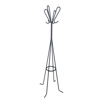 Vintage metal coat rack