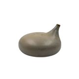 Mid-century organic modern gres vase, Franco Bucci Italy ca. 1970