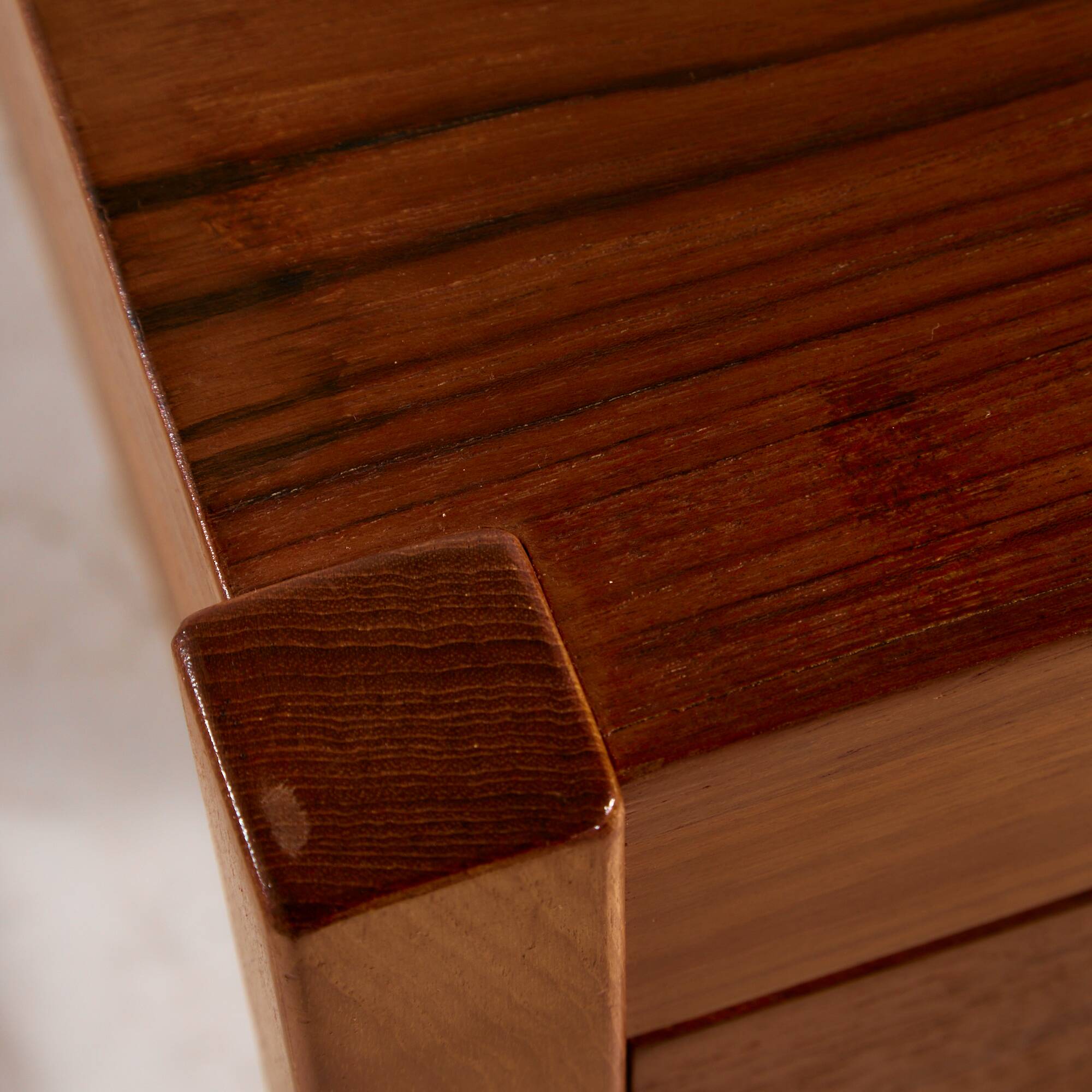 Model 33 teak desk by Christian Linneberg for Chr. Linneberg