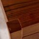 Model 33 teak desk by Christian Linneberg for Chr. Linneberg