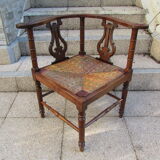 Fireplace corner chair, music chair