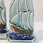 Pair of soliflores boats in dabr Sarreguemines ESDEVE