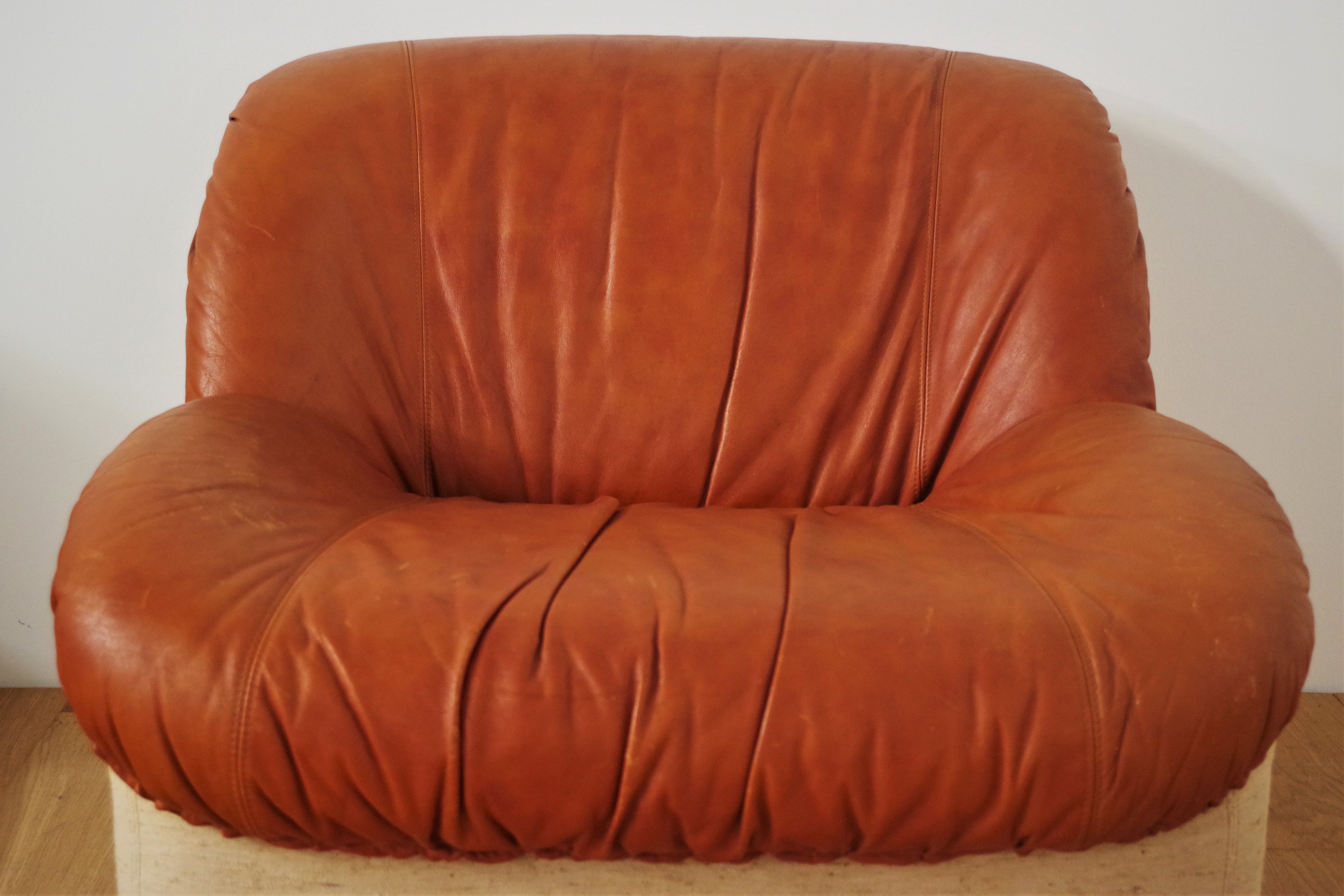 Swan armchairs, 1970s, set of 2