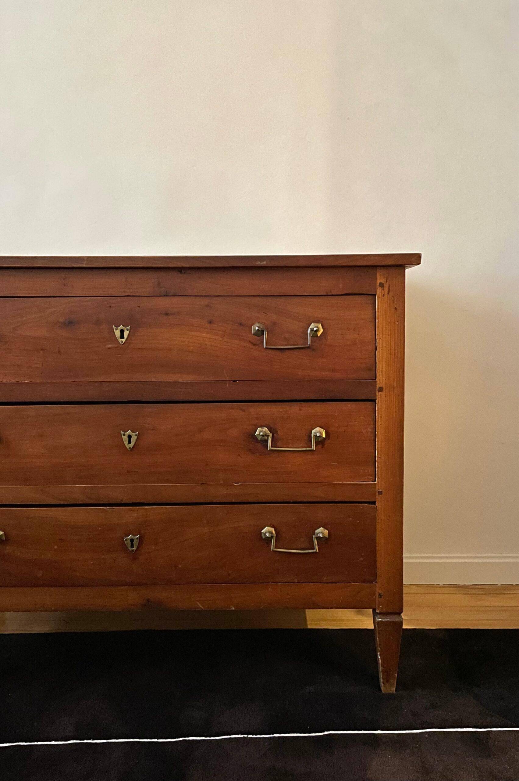18th Century French Walnut Chest of Drawers