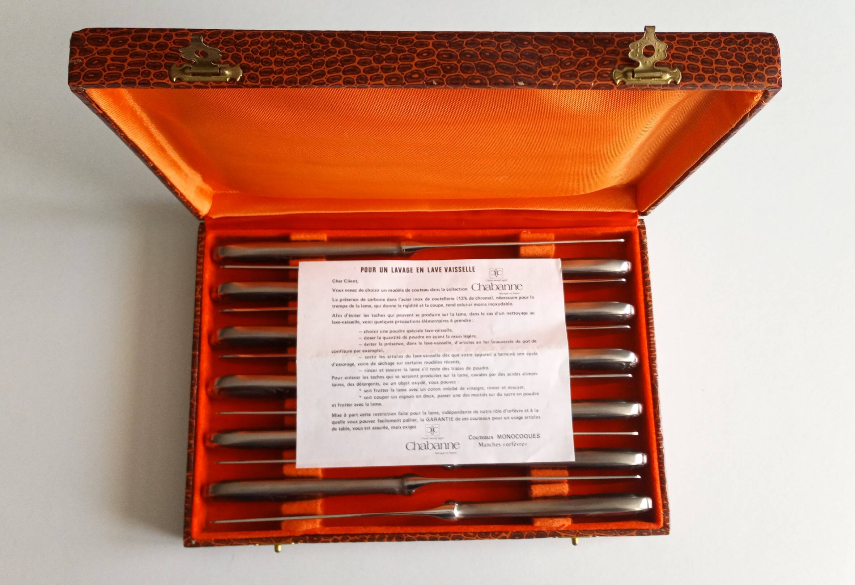 Box for 12 Chabanne knives