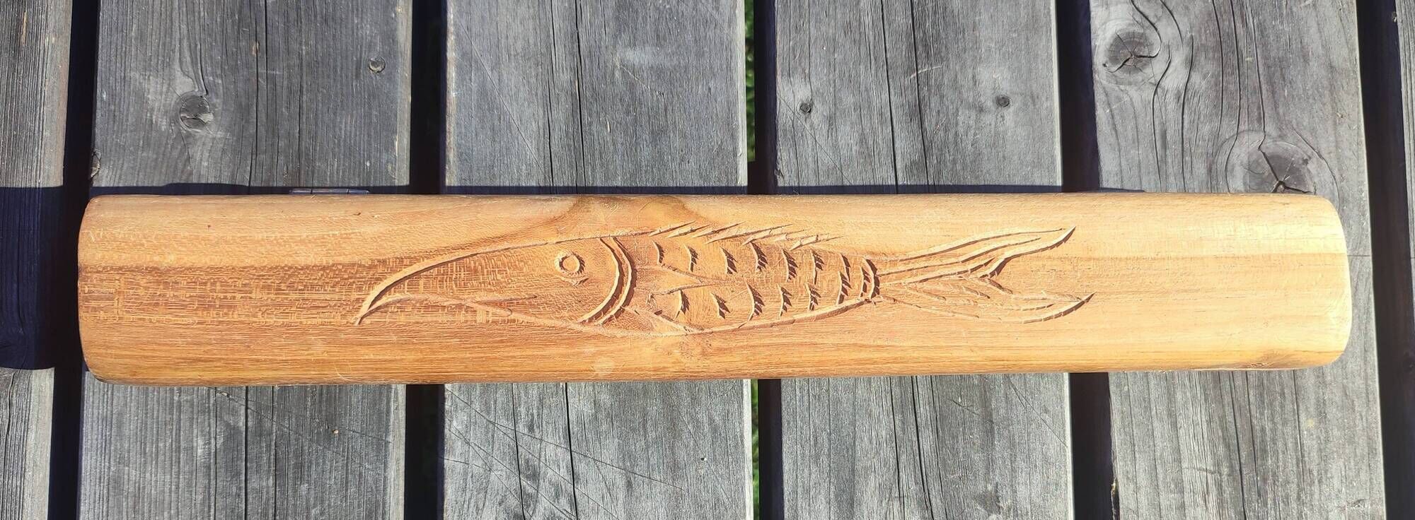 Travel Awalé game carved wood