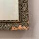 Old stitched golden mirror