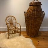 Wicker amphora