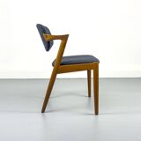 Modell 42 Teak Chair by Kai Kristiansen for Schou Andersen, 1960s