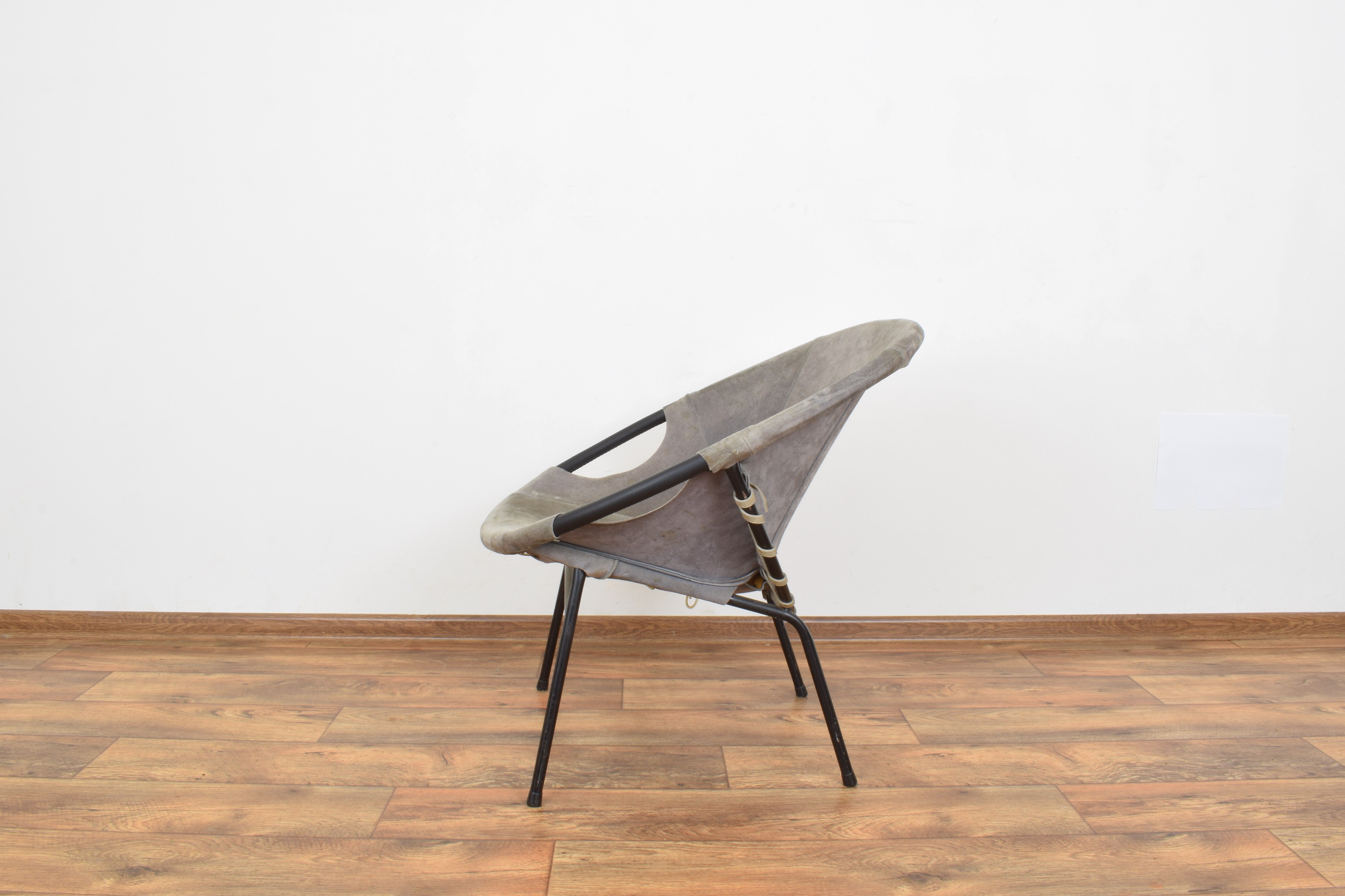 Mid-century armchair by E. Lusch for Lusch & co., 1970s