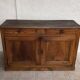 Rustic walnut sideboard
