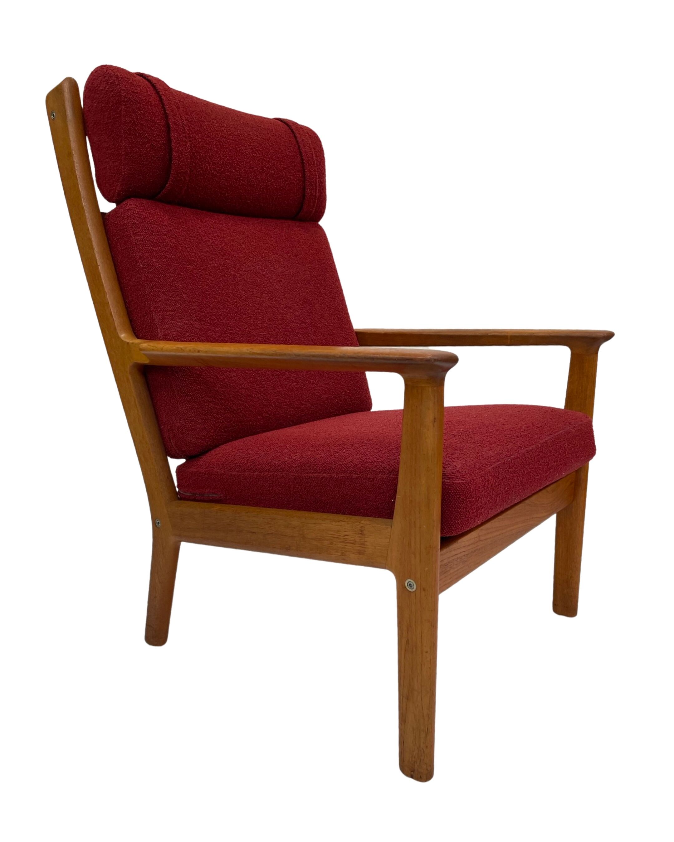 GE 265A oak chair by Hans J. Wegner for Getama