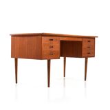 Danish teak desk