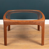 Retro Teak 1960s G Plan Fresco Teak & Glass Coffee Table