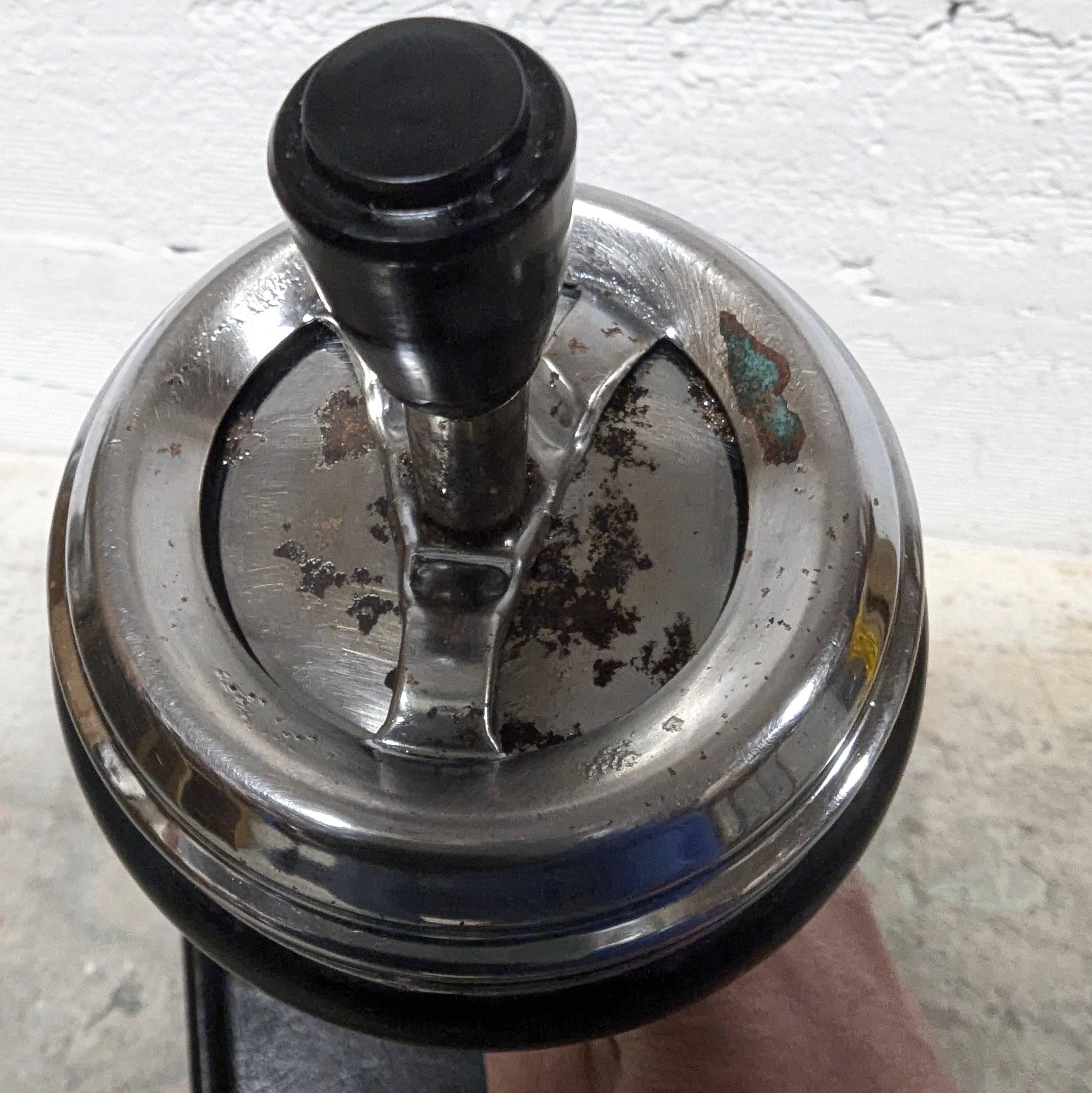 Standing ashtray with magazine rack