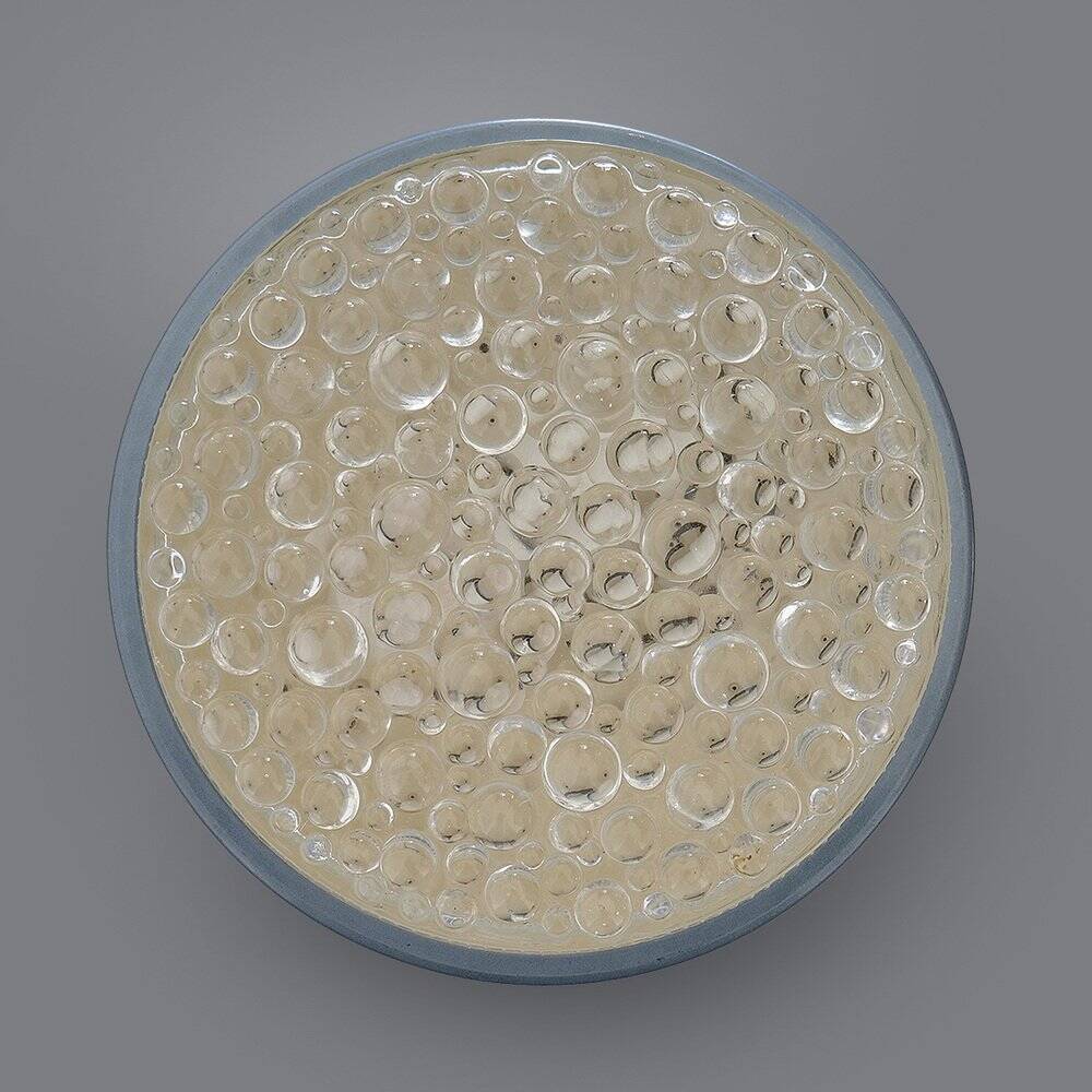 Ceiling light with glass diffuser by Stilnovo, 1960s