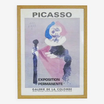 Affiche Galerie de la colombe - Exposition Permanente - Picasso 1969 par Pablo Picasso