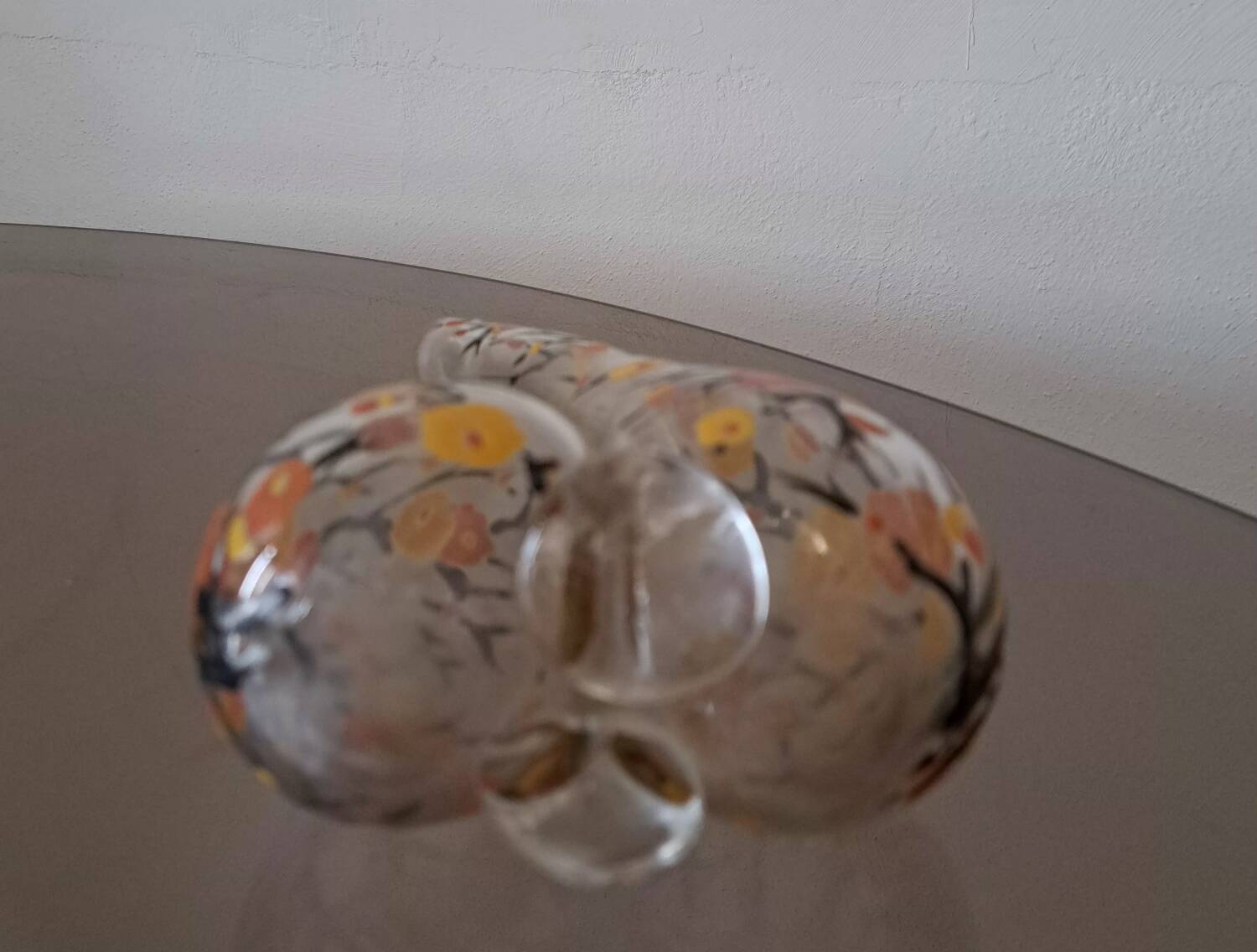 Small soliflore vase. Maison Delvaux Paris.