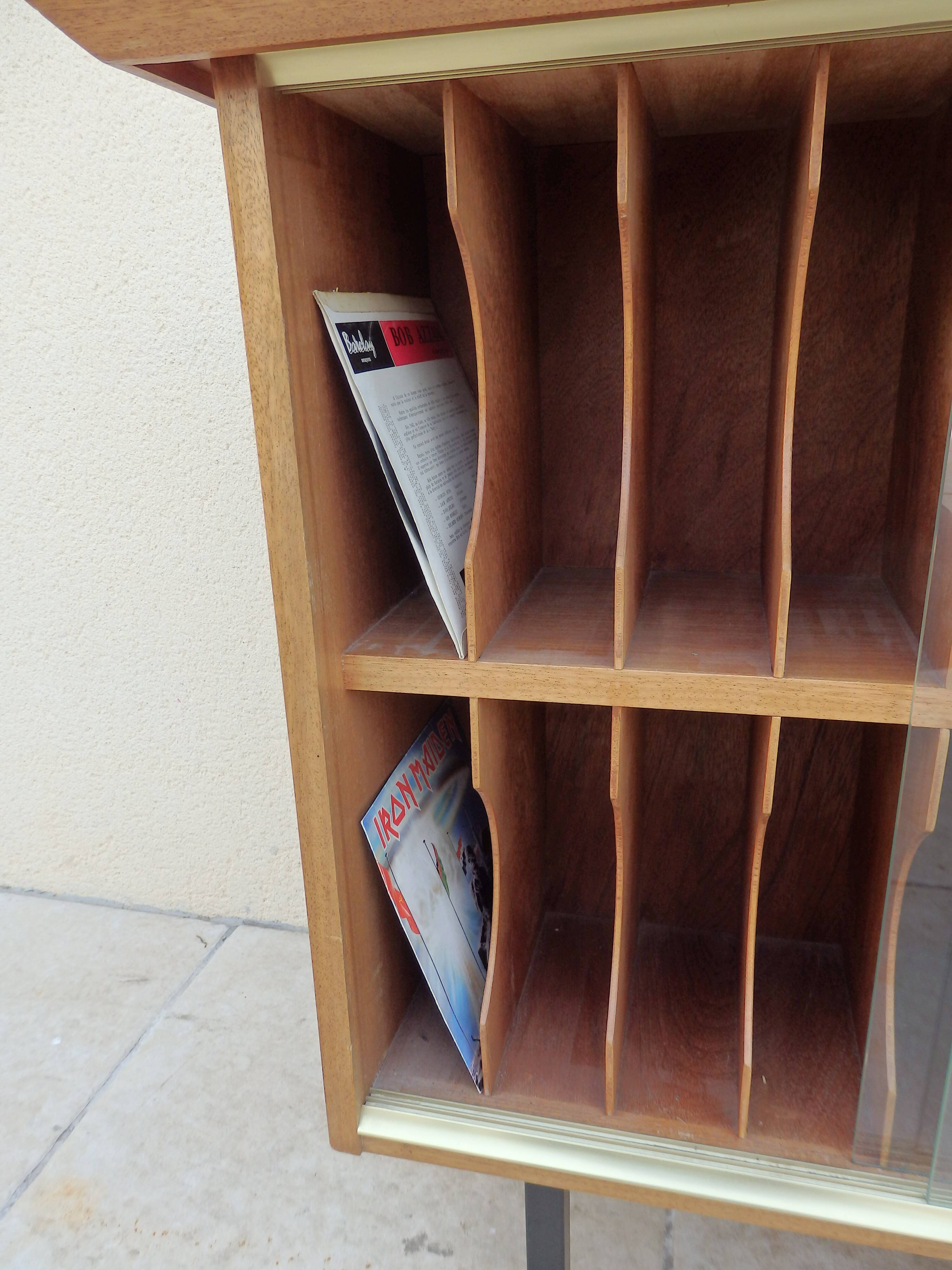 Scandinavian vintage furniture range vinyl record partition