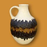 Antique Bay Keramik West Germany 71_25 vase – Fat Lava – 1970s