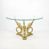 Table basse Hollywood Regency, années 1970