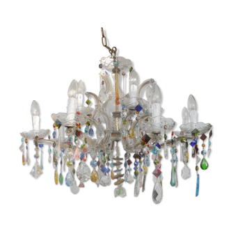 Antique 12 arm Marie Terese chandelier