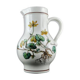 Pichet broc botanica faïence villeroy & boch
