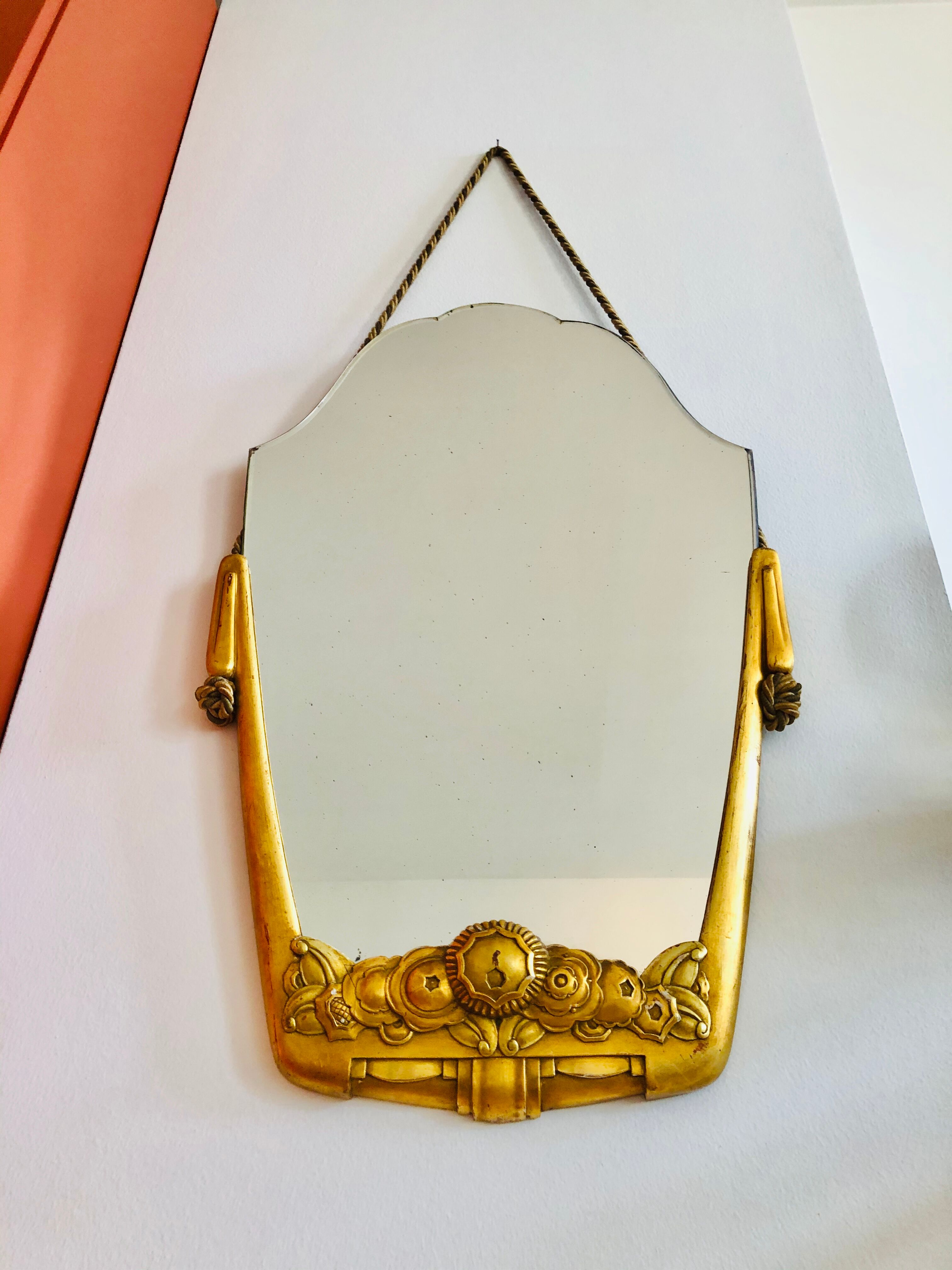 Art deco wall mirror - 77 x 47 cm