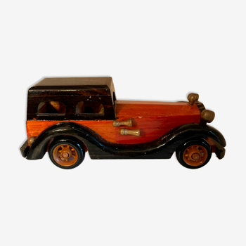 Old wooden car