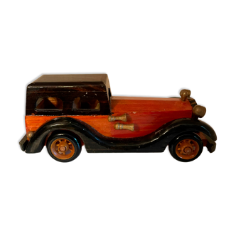 Old wooden car