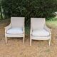 Paire de fauteuils directoire