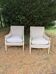 Paire de fauteuils directoire