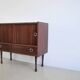 Buffet audio vintage en palissandre
