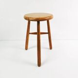 Tabouret trépied style Mid-Century, Danemark, années 1960