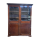 Bibliothèque - Vitrine anglaise en acajou