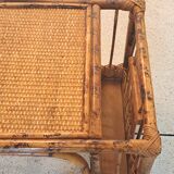 Rattan breakfast tray