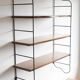 Shelf wood and metal