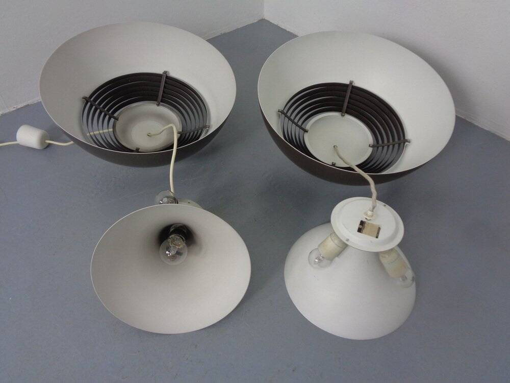 AJ Royal Ceiling Lamps by Arne Jacobsen for Louis Poulsen, Denmark, 1960s, Set of 2